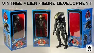 Vintage Alien Action Figure Development