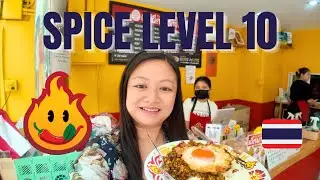EXTREME SPICY CHALLENGE: Mark Wiens' Phed Mark LEVEL 10 (Testing My Spice Limits in Bangkok)