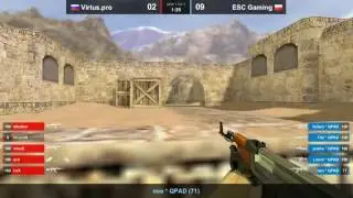 ESC-Gaming vs Virtus.pro WCG 2011