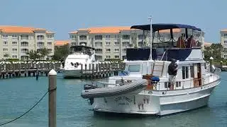 Steady as she goes docking