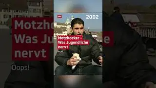 Was Jugendliche nervt (2001) | #Motzhocker | #shorts  | SRF Archiv