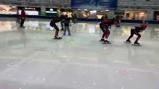 Lukas & Bean short-track drill #2