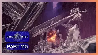 Monster Hunter: World | PS4 | Playthrough | Part 115 || New Armor Attempt: Blazing Azure Stars ||