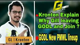 Kronten Explain why Gill leaving GODL and PWML lineup