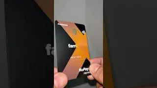 FamX card unboxing and uses ll fampay for teenagers ll activate your fampay card #shorts #fampayupi
