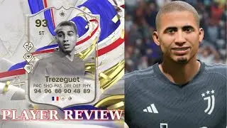 CHEAP BEAST!🤫 93 GREATS OF THE GAME ICON Trezeguet Player review - EA FC 24