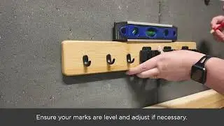 MODE   Hidden Screws Installation into Masonry