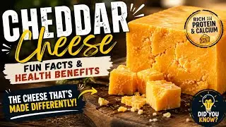 Cheddar Cheese - Fun facts & health benefits of Cheddar Cheese. The cheese that's made differently.