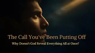 👉 The Call You’ve Been Putting Off — Why God Doesn’t Reveal Everything at Once