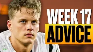 Answering ALL of Your Week 17 Fantasy Football CHAMPIONSHIP Start/Sit Questions!