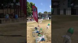 Slow Motion Water Rockets