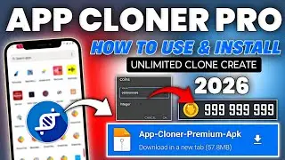 How To Use App Cloner For Any Android NoNeed Root|App Cloner Unlimited Create|app cloner premium apk
