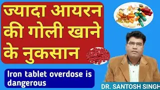 Iron Over Dose Complications & Side Effects | How To Eat & Dose of Iron Tablet Explained