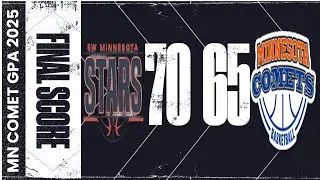 GAME HIGHLIGHTS - MN Comets Lewis v SW MN Stars 2026 at Comets GPA 2025