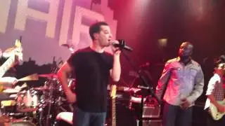 O.A.R. at the Bowery Ballroom 03.10.2012 New York, NY: No Woman No Cry w/ Wyclef Jean