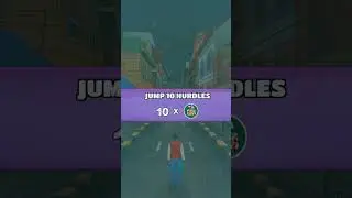 Jump 10 Hurdles Challenge/Street Chaser/Chasing Game/Challenge game #viralvideo
