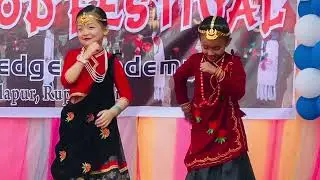 Na risau mitini jiu &hellip;. Dance by cute small girls of Crystal Knowledge Academy School.