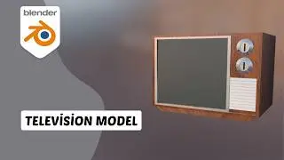 Blender Old Television Model - Ermanimation