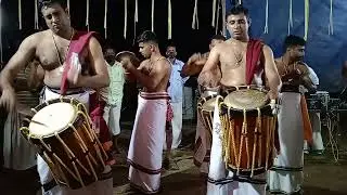 അയ്യപ്പൻ വിളക്കിന്റെ ഗംഭീര ഡബിൾ തായംബക #/❤