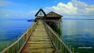 Blue Mountain Kelong, Cerama Island Indonesia by Jeffini Photography