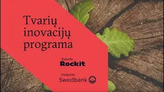 Tvarių inovacijų programos atidarymo transliacija