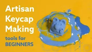 How much does it cost to start resin casting artisan keycaps?