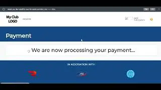 Payment of club membership fee
