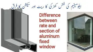 Aluminium window price | cheap aluminium window price | aluminium fix window price | pakistan art