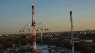 Bremen Freimarkt View from Giants Wheel / Ausblick vom Riesenrad 3.11.2024