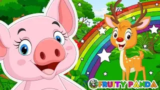 Old MacDonald Had A Farm + Baby Deer - Nursery Rhymes & Kids Songs | Baby Songs