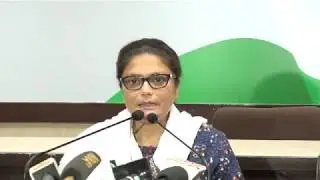 AICC Press Briefing by Sushmita Dev