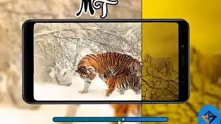 How to create a image comparision with range slider using html css & javascript