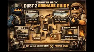 ПРИВАТНЫЕ ГРАНАТЫ DUST 2 COUNTER BLOX!!!!