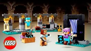 LEGO Minecraft 21252 Оружейная палата Обзор набора лего майнкрафт