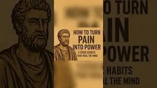 How to Turn Pain Into Power | 5 Stoic Habits That Heal the Mind