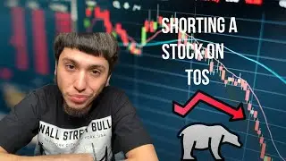 How to Start a Short Position on TD Ameritrade ThinkorSwim