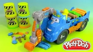 P&acirc;te &agrave; modeler Play Doh Camion de chantier Diggin' Rigs Buzzsaw