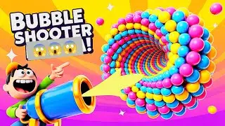 BUBBLE SHOOTER NEW GAMEPLAY LEVEL #193-196 😳 / BUBBLE SHOOTER ANDROID Gameplay #17