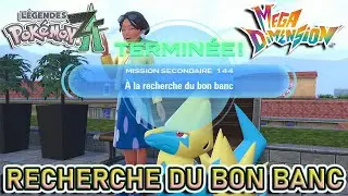 MISSION n&deg;144 &ndash; A la recherche du bon banc | L&eacute;gendes Pok&eacute;mon ZA [ DLC M&eacute;ga Dimension ]