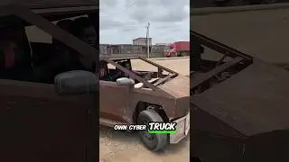 He Couldn&rsquo;t Afford a Cybertruck&hellip; So He Built One 😳 #Shorts