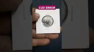 Cud error #short #youtubeshorts #numismatic #coin #collectiblecoins