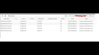 Fortigate - Troubleshooting IP connection error & Deny: DNS error' and 'Deny: IP connection error’