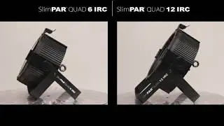 SlimPAR Quad 6 IRC и SlimPAR Quad 12 IRC световой прибор от CHAUVET DJ | Обзор