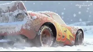 Lightning Mcqueen Stranded on the highway trying to get his engine started after running out of gas&hellip;