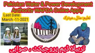 new Wapda jobs 2021  Pakistan Water & Power Development Authority WAPDA Online Apply today jobs