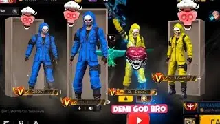 Youtuber Demi God in video Free Fire 🔥 All Evo Guns Emote Show 😱 | FF Tamil  #freefire #trending #