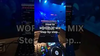 How to Wordplay Mix Live Tutorial