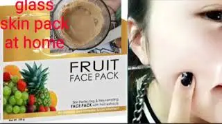 how to make Fruit face pack for glass skin at home