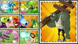 Team Premium Plants Power-Up! in Plants vs Zombies 2