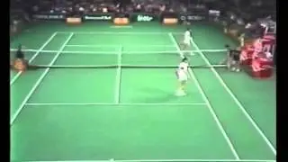 Tennis -Brussels 1983 Final :   P. McNamara vs I. Lendl